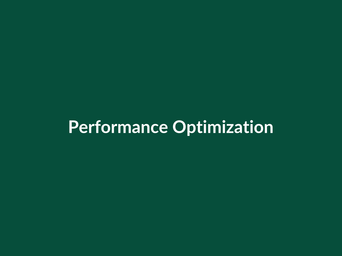 Website speed and performance report placeholder